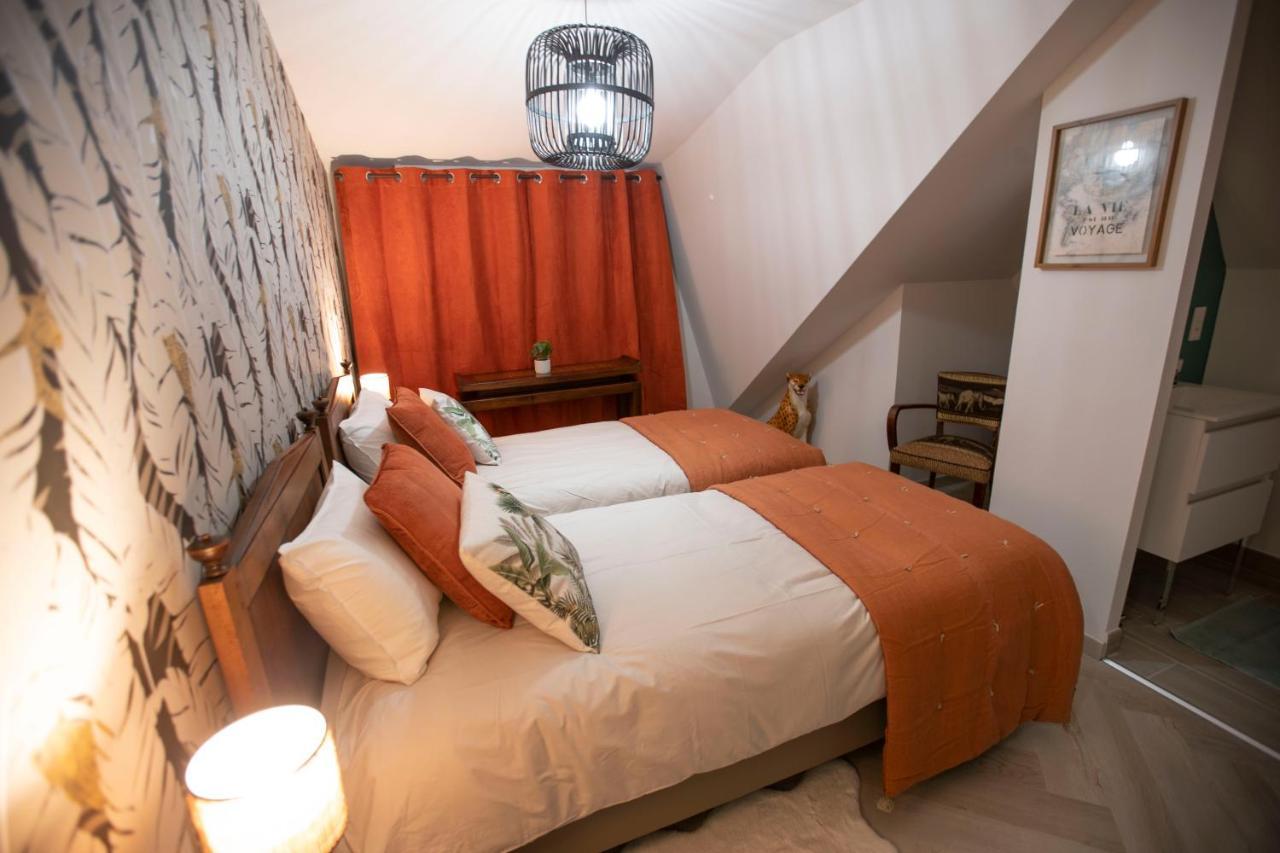 Chambre Jungle Dans Maison D'Hote "Le Petit Clouet"- Rochecorbon Exteriör bild