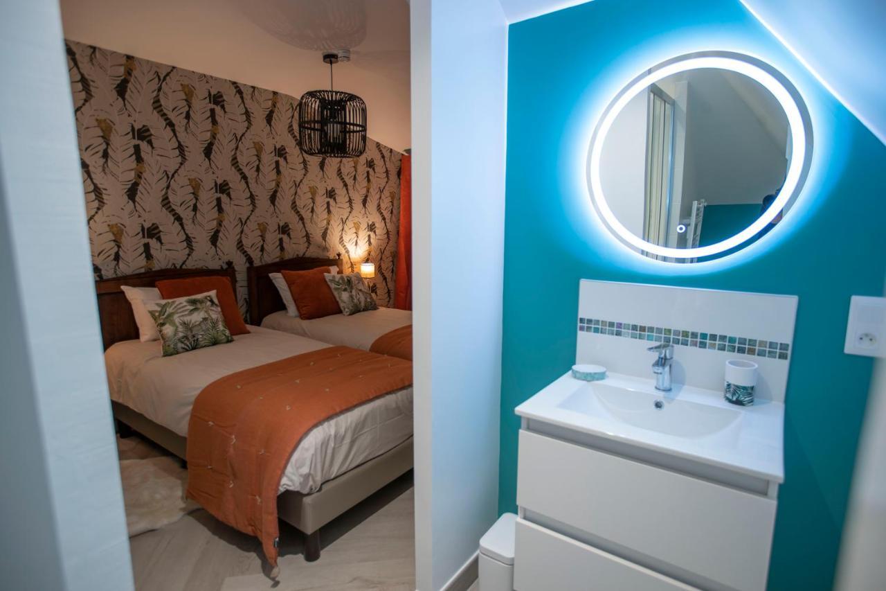 Chambre Jungle Dans Maison D'Hote "Le Petit Clouet"- Rochecorbon Exteriör bild